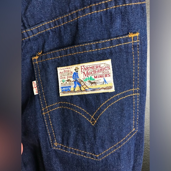 New Vintage LEVI’S PlowBoy Denim Jeans High Rise Waisted Deadstock Junior Mom - Picture 6 of 16